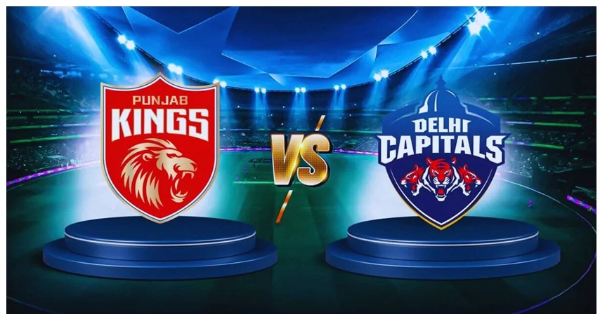 punjab kings vs delhi capitals standings