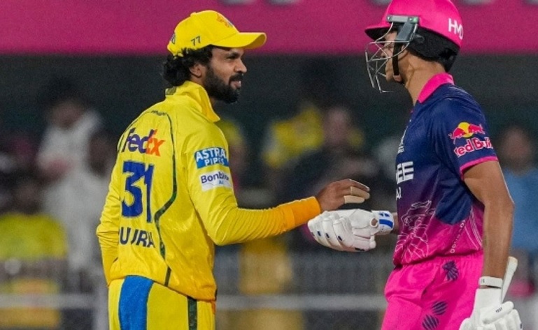 Chennai Super Kings vs Rajasthan Royals Timeline