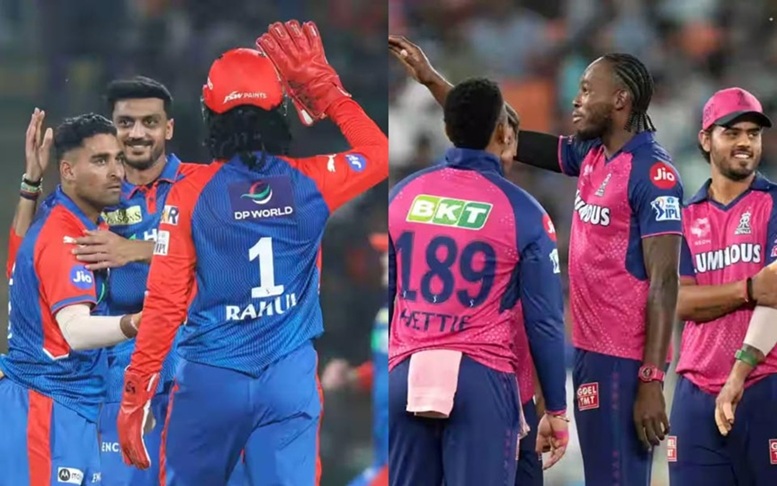 Delhi Capitals vs Rajasthan Royals Match Scorecard