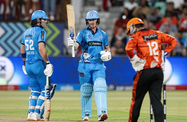 Pretoria Capitals vs Sunrisers Eastern Cape Match Scorecard