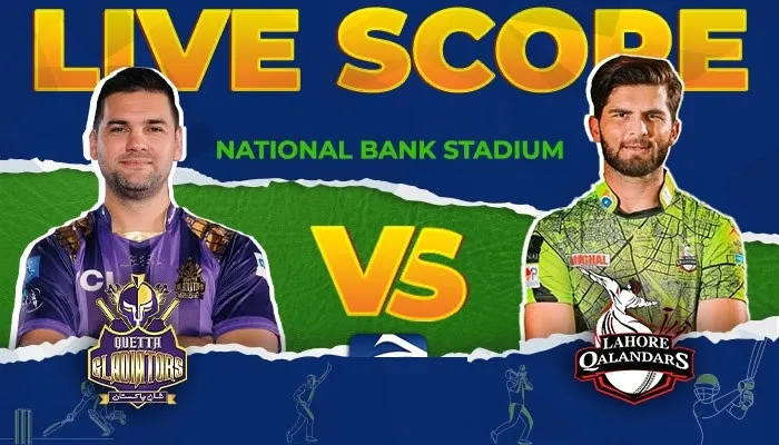 Quetta Gladiators vs Lahore Qalandars Match Scorecard